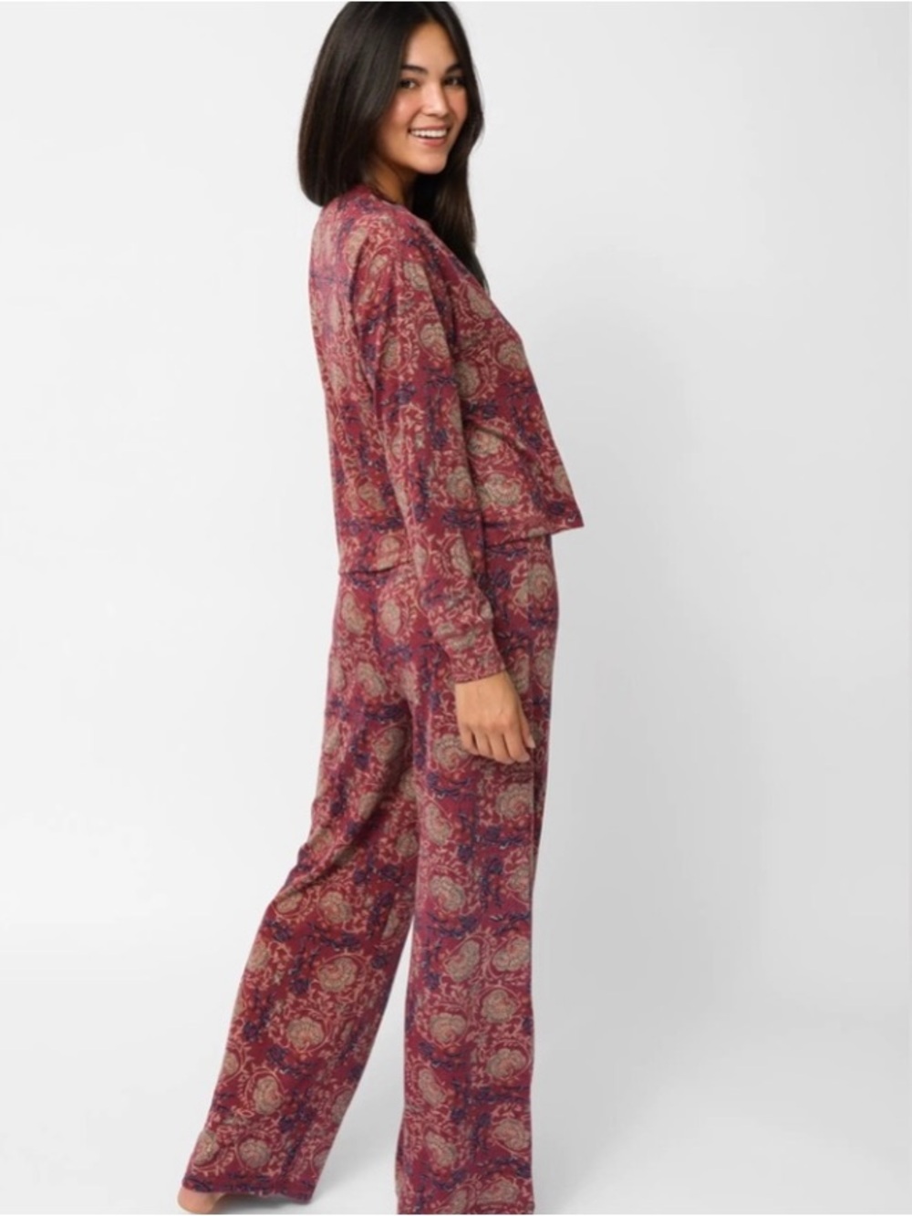 Natural Life Paisley Peyton Lounge Set Sz M